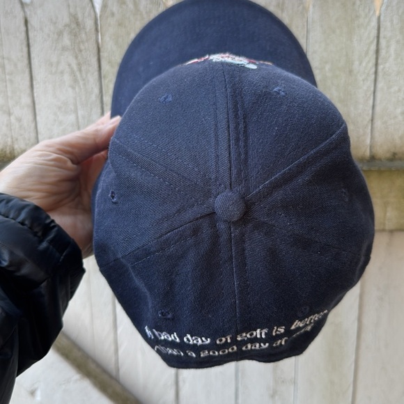 Vintage 90’s Disney Golf Collection Snow White Grumpy Bad Day of Golf Cotton Hat - Picture 5 of 9